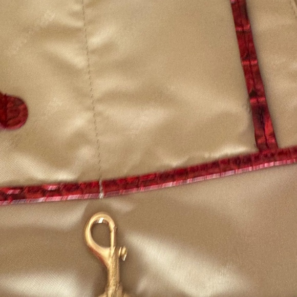 Brahmin Melora soft red croc, slouchy tote, shoulder bag - Picture 6 of 12